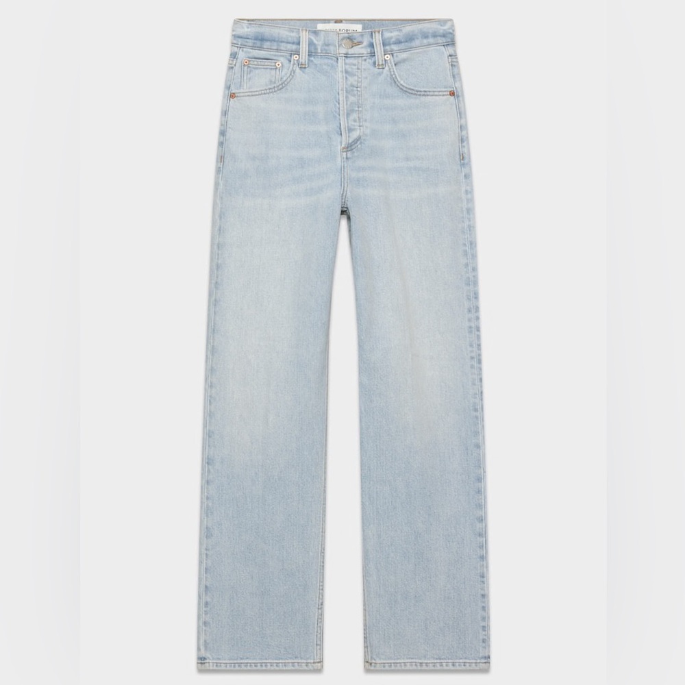 Aritzia Denim Forum The Arlo Hi-Rise Straight Jean